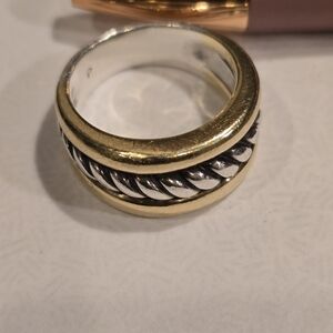 Authentic DY Two-Tone Ring